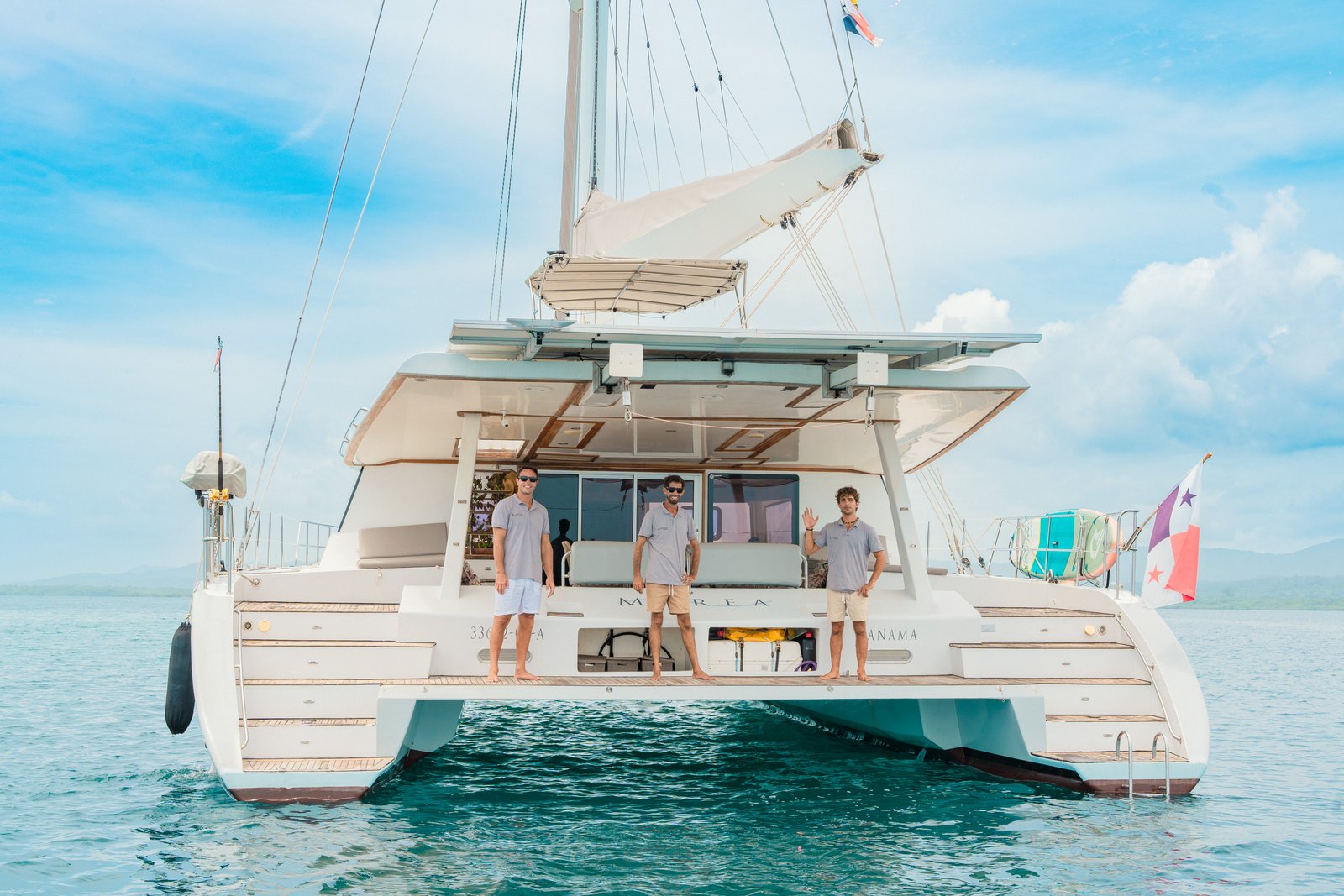Private catamaran